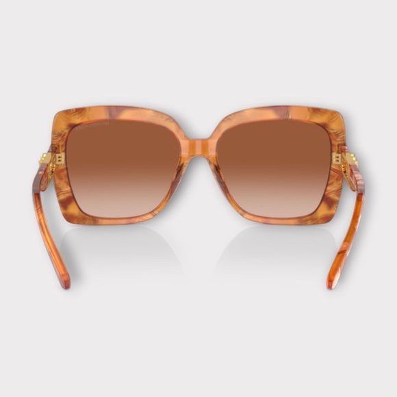 Michael Kors MK2213 Womens Sunglasses, Amber Frame, Lt Brown Gradient Lens. 57mm - Picture 2 of 6